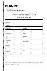 Предварительный просмотр 208 страницы CHINSC ELECTRIC SVF-G7 Series Operation Manual