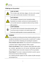 Preview for 7 page of Chint Power CPS SCH Series Installation And Operation Manual