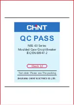 Предварительный просмотр 9 страницы CHINT NB1-63 Series User Instruction