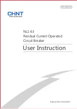 CHINT NL1-63 User Instruction preview