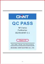 Предварительный просмотр 7 страницы CHINT NP3 Series User Instruction