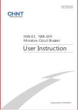 Preview for 1 page of CHINT NXB-63 User Instruction