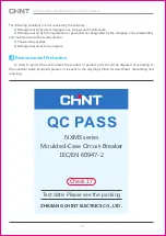 Preview for 15 page of CHINT NXMS Series User Instructions