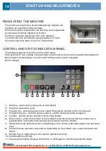 Preview for 14 page of CHIOSSI E CAVAZZUTI Speedy T 2005 Instruction Manual