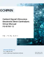 Chipkin FS-8705-12 Driver Manual предпросмотр