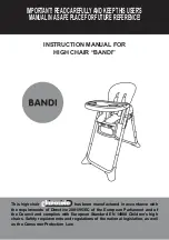 Chipolino BANDI Instruction Manual preview