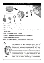 Preview for 9 page of Chipolino BMW X6M Owner'S Manual With Assembly Instructions