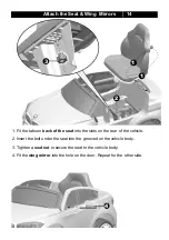 Preview for 15 page of Chipolino BMW X6M Owner'S Manual With Assembly Instructions