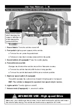 Preview for 17 page of Chipolino BMW X6M Owner'S Manual With Assembly Instructions