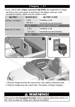 Preview for 22 page of Chipolino BMW X6M Owner'S Manual With Assembly Instructions