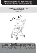 Chipolino EASY GO Instruction Manual preview