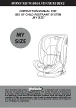 Preview for 1 page of Chipolino MY SIZE Instruction Manual