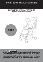 Preview for 1 page of Chipolino OREO Instruction Manual