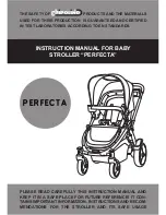 Chipolino Perfecta Instruction Manual preview