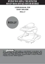 Предварительный просмотр 1 страницы Chipolino Rolly User Manual