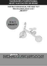 Предварительный просмотр 1 страницы Chipolino SMARTY Instruction Manual