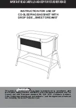 Chipolino SWEET DREAMS Instructions For Use Manual preview