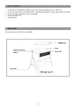 Preview for 3 page of Chipolino SWEET DREAMS Instructions For Use Manual