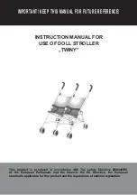 Chipolino Twiny Instruction Manual preview