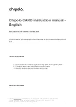 Chipolo CARD Instruction Manual preview