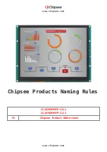 Предварительный просмотр 3 страницы Chipsee CS10768F097E-C111 User Manual