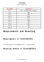 Предварительный просмотр 24 страницы Chipsee CS10768F097E-C111 User Manual