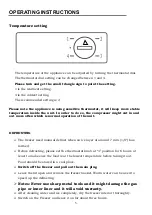 Предварительный просмотр 6 страницы ChiQ CSF080DW User Manual