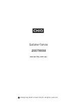 Предварительный просмотр 10 страницы ChiQ CSF080DW User Manual