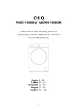 ChiQ MG100-14586BX User Manual preview