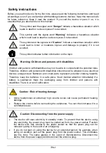 Preview for 3 page of ChiQ U50H7S Operation Manual