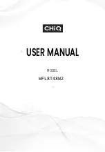 Preview for 1 page of ChiQ WFL8T48W2 User Manual