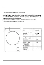 Preview for 2 page of ChiQ WFL8T48W2 User Manual