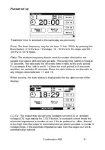 Preview for 31 page of Chiroform 125 User Manual