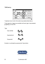 Preview for 32 page of Chiroform 125 User Manual