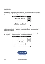 Preview for 46 page of Chiroform 125 User Manual