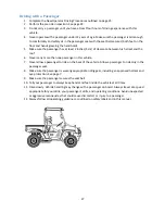 Preview for 27 page of Chironex SPARTAN 600 EFI Owner'S Manual