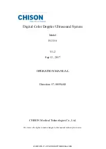 Chison ECO 6 Operation Manual предпросмотр