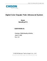 Preview for 1 page of Chison SonoEye P2 User Manual