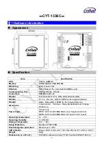 Предварительный просмотр 3 страницы CHIYU CYT-133SC User Manual