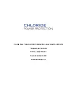 Preview for 31 page of Chloride ACTIVE A0K7XAU Operating Manual