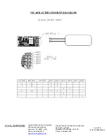 Preview for 7 page of Chloride CMFIC Series Installation And Operating Instructions Manual