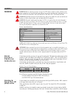 Preview for 13 page of Chloride Linear Plus LPBP610-2 Operating Manual