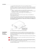 Предварительный просмотр 12 страницы Chloride LP061XHR User Instruction Manual