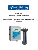 ChlorKing Chlor10.0CSM Installation, Operation And Maintenance Manual preview