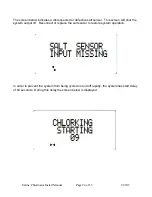 Preview for 24 page of ChlorKing Chlor10.0CSM Installation, Operation And Maintenance Manual