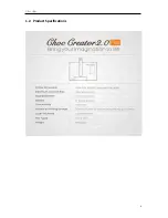 Preview for 4 page of Choc Edge Choc Creator V2.0 Plus User Manual