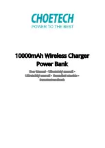 Choetech B650 User Manual preview