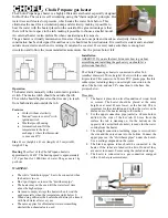 Предварительный просмотр 2 страницы CHOFU GF-200L User And Technical Manual