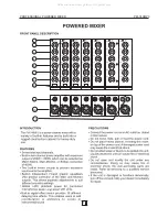 Preview for 2 page of Choice Select PM-740MP3 Operating Manual