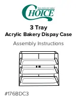 Preview for 1 page of Choice 176BDC3 Assembly Instructions